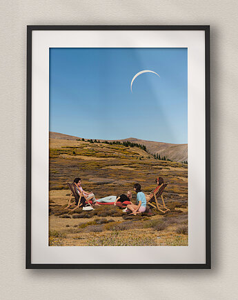 Plakat Wróżki z Zielonego Wzgórza - Kolaż Fine Art, DAPIDOKA