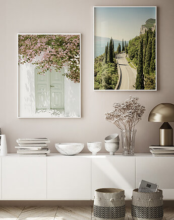 ZESTAW PLAKATÓW  Włoski pejzaż (set126), raspberryEM
