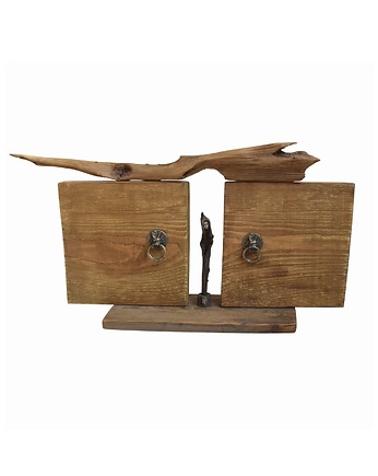 Wrota /1/ dekoracja z drewna, Galeriai