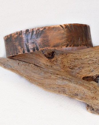 Bransoletka - bangla z kutej oksydowanej miedzi /69/, Galeriai