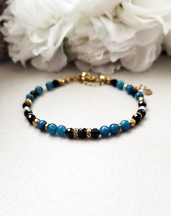 Spełnienie marzeń-  Elegancka bransoletka z Turmalinem, Seylla pracownia