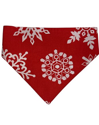 Bandana dla psa na gumce rozmiar L/XL ŚWIĄTECZNA, Psia szafa