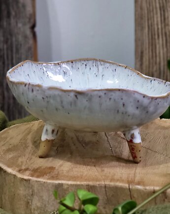 Dekoracyjna ceramiczna miseczka, ArtByLeika