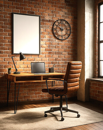 SKANDI biurko 100x65 dębowe, Jaku Design