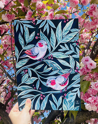 Plakat - PTAKI - Limitowana edycja, Cup of Layna