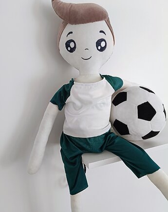 Chłopiec - szmacina lalka personalizowana XXL 90 cm, Little Angels