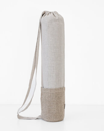 Torba na matę do jogi NATURAL LINEN plus RUSTIC, so linen!