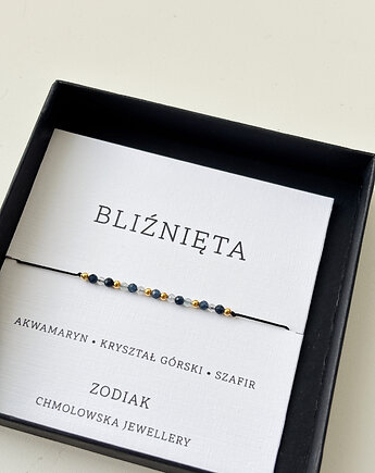 Zodiak bransoletka BLIŹNIĘTA, Chmolowska Jewellery