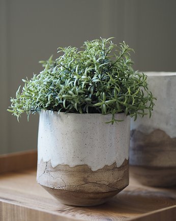 Osłonka doniczka ceramiczna, Velvet Craft