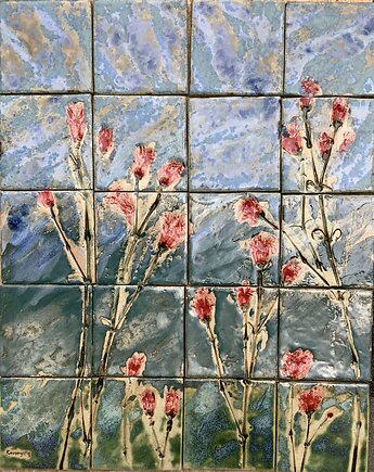 Zestaw kafli "Kwiaty", Ceramystiq