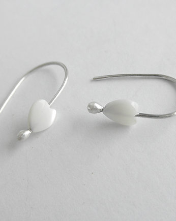 Kolczyki serduszko, Katarzyna Kaminska ART