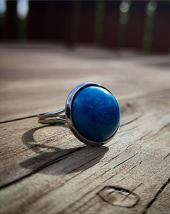 Mały pierścionek, turkus, Figa handmade accessories