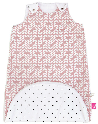 Zip-a-Round Muślinowy Śpiworek 2w1 TOG 0,5 Różowy Classics, Motherhood