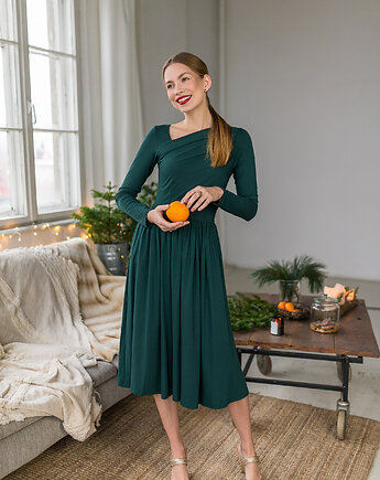 Mimosa sukienka midi, By Your Side