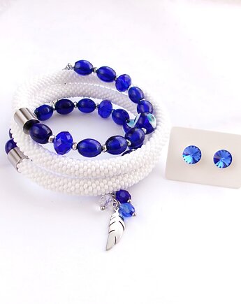 Komplet "Royal Blue", Barbara Lepak