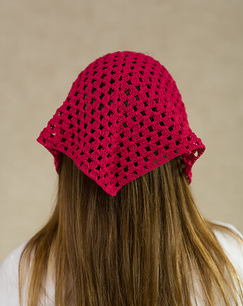 Chustka na głowę fuksja, DecMabu