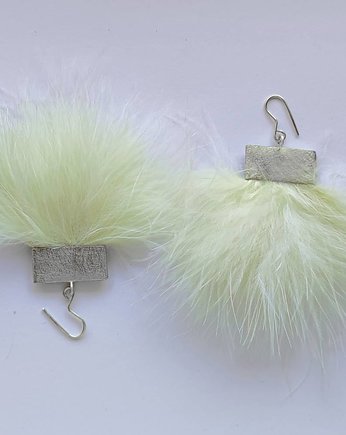 PIÓRKO kolczyki, Katarzyna Kaminska ART