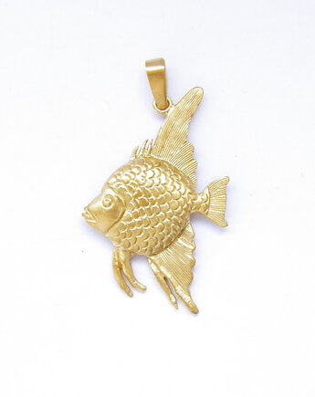 Wisiorek srebrny - Złota rybka, VENUS GALERIA