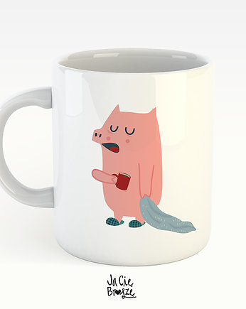 Śpiąca świnka z kocykiem, Ja Cię Broszę