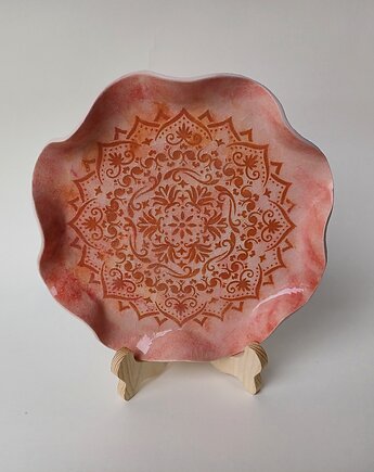 Talerz Ceramiczny Mandala, as ceramika
