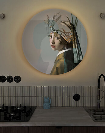Lampa Ścienna - Dots Lighting Nature Girl With The Pearl, wallcolors