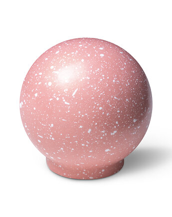 Pink & White Melange - Gałka Ren, vince design
