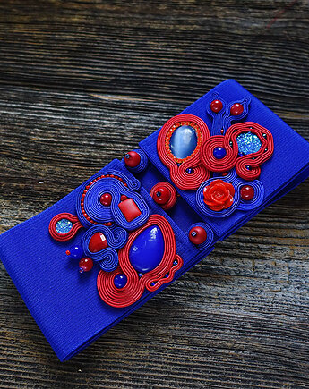 Bajkowy, elastyczny pasek soutache, Mró Soutache