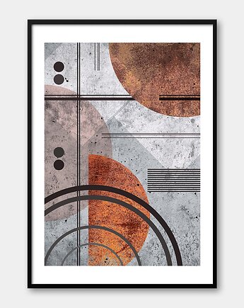 Plakat industrialny - Industrial no. 8 - z serii INDUSTRIAL, Pracownia Och Art