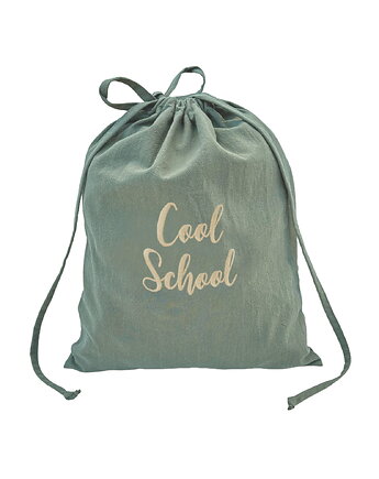 Woreczek na WF, do przedszkola forest green, Malomi Kids