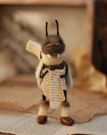 Mol Książkowy-Okularnik I, BoboLobo Handicraft