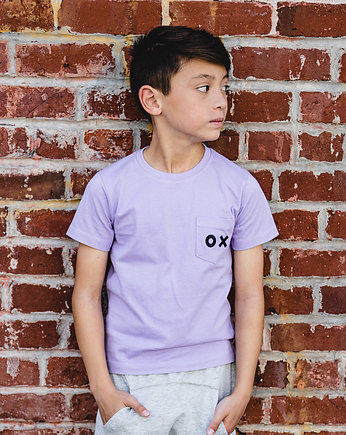 Basic Pocket Tshirt - PURPLE ROSE, OSOBY - Prezent dla 10 latki