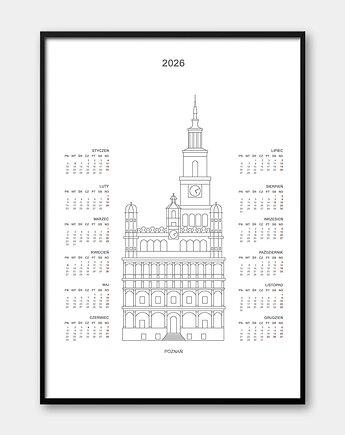 Kalendarz Poznań 2026, Pracownia Och Art