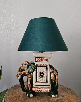 Lampa ceramiczna słoń, Bring Your Colors Lamp