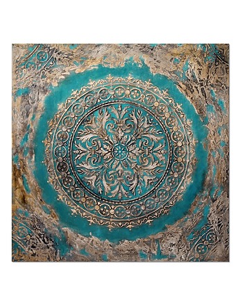 Mandala 43 obraz ręcznie malowany 3D obraz do salonu, Galeriai