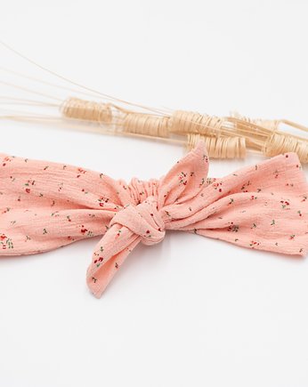 Opaska pin up vintage morela, wu handmade