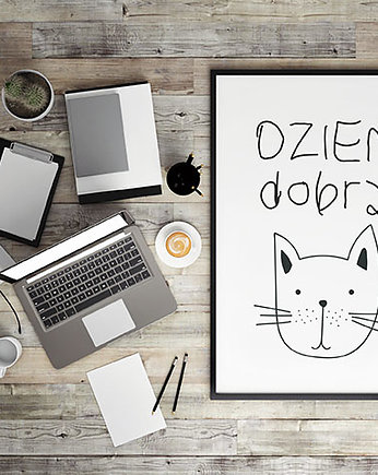 Plakat. Koteczki, dzień dobry, Love Life and Forest