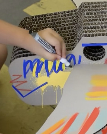 Doggy twardy tekton dla starszych MALUCHÓW