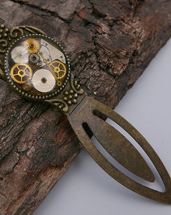 Zakładka do książki - steampunk 27, Zegarynki