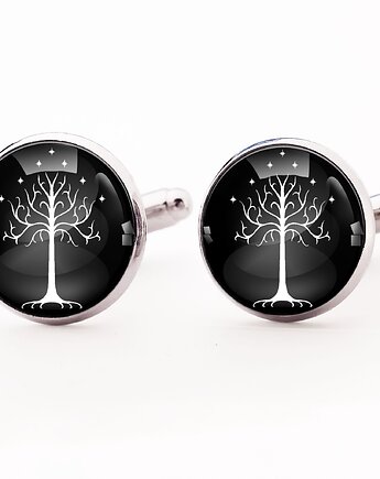 Drzewo gondoru - spinki do mankietów - 0552, EgginEgg Men