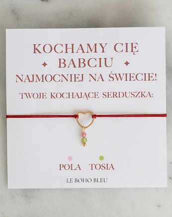 Dla Babci - Kamienie Urodzeniowe Wnucząt, Le Boho Bleu