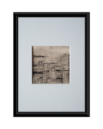 Oryginał - Grafika w oprawie passe-partout 13x18 cm, Gosia Sendlewska