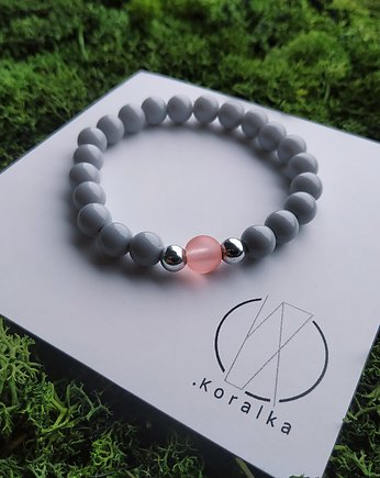 Bransoletka Sweet Gray, .Koralka