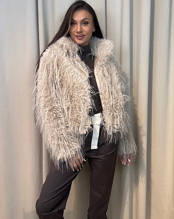 Futro Beige Gatto, SOLO moda