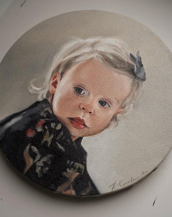Obraz olejny, About Face Illustration