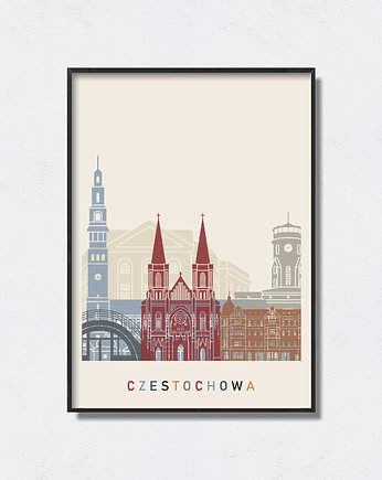 Częstochowa grafika minimalistyczna, Pas De LArt
