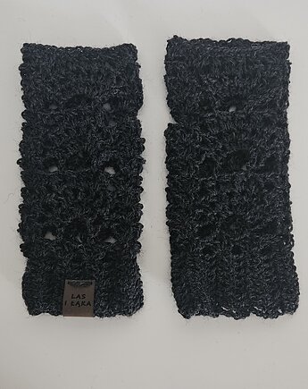 Mitenki retro z wełny, Las i Łąka