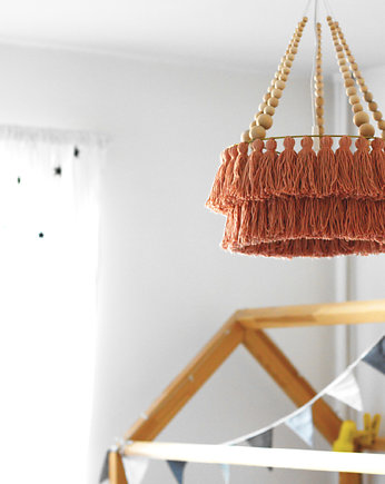 Lampa Abażur Boho z Chwostami -Sonja Róż, Cheri Berry