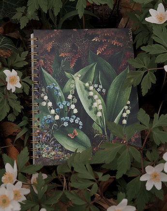 LNIANY PLANER 2026 Kalendarz zbioru ziół format B5 KONWALIE, LEELA DESIGN