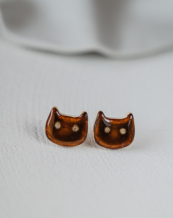 Kolczyki ceramiczne KOTY, rękoczyny