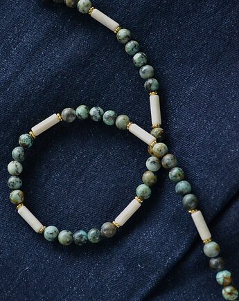 Choker z turkusem afrykańskim, Messme